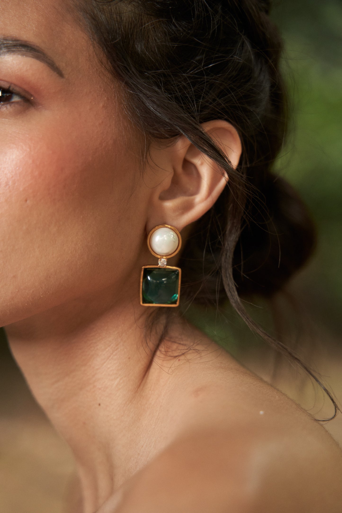 Aretes Vitral