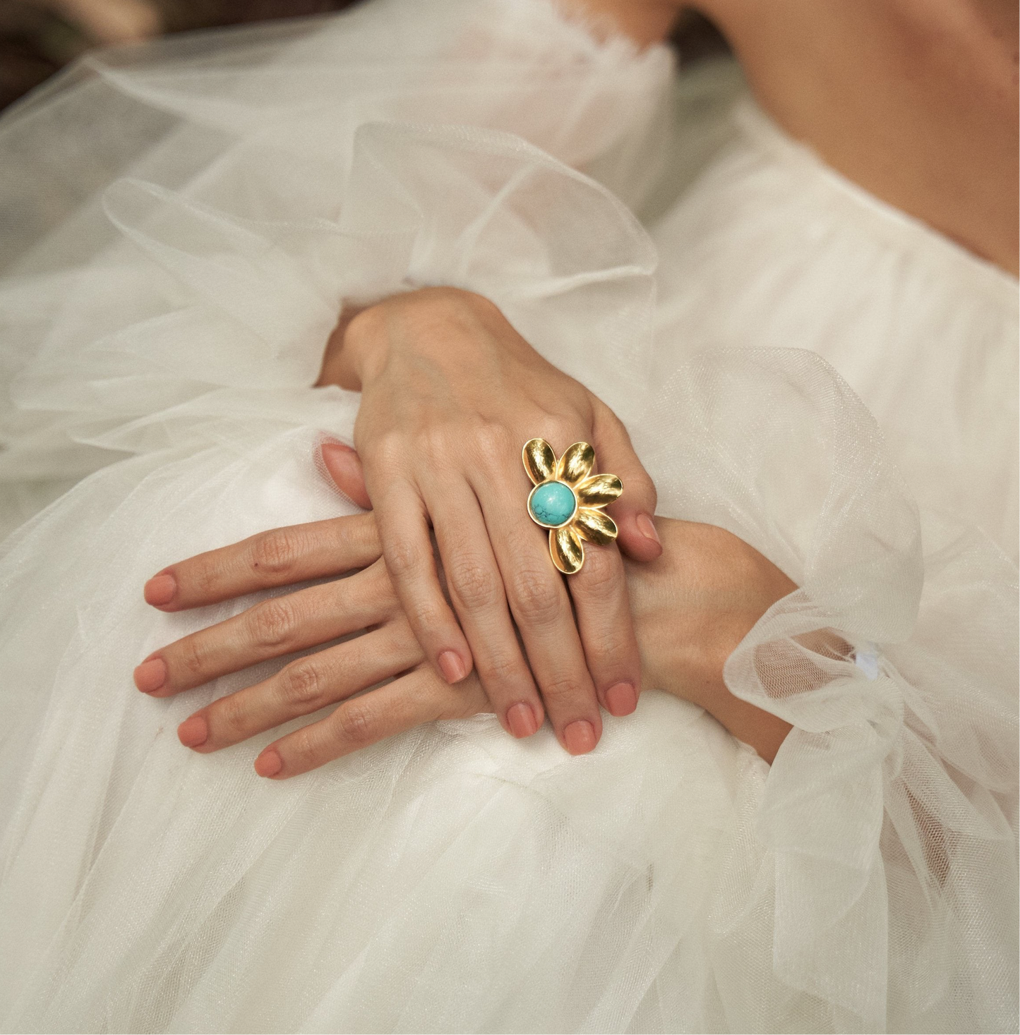 Anillos Media flor