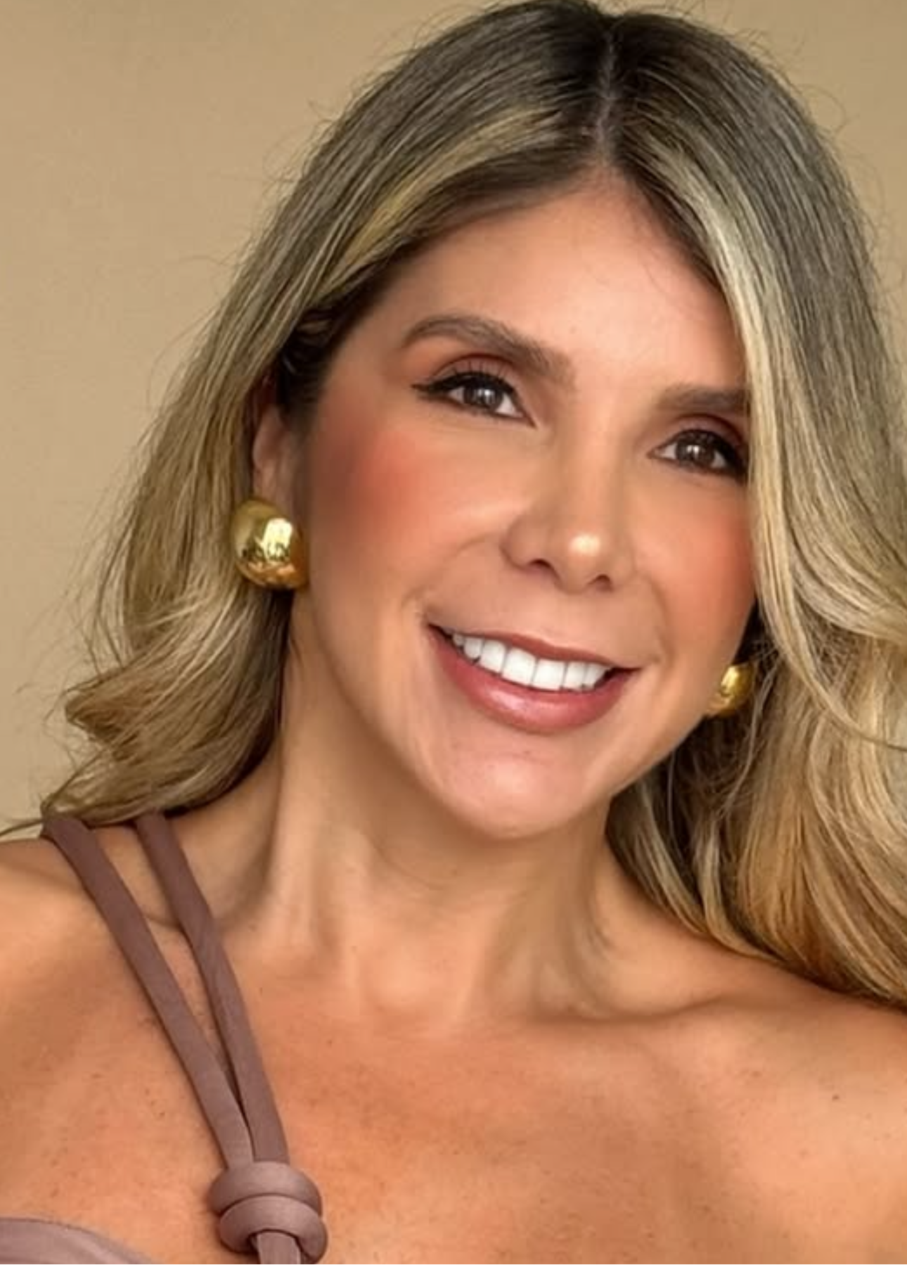 Aretes Media Bola