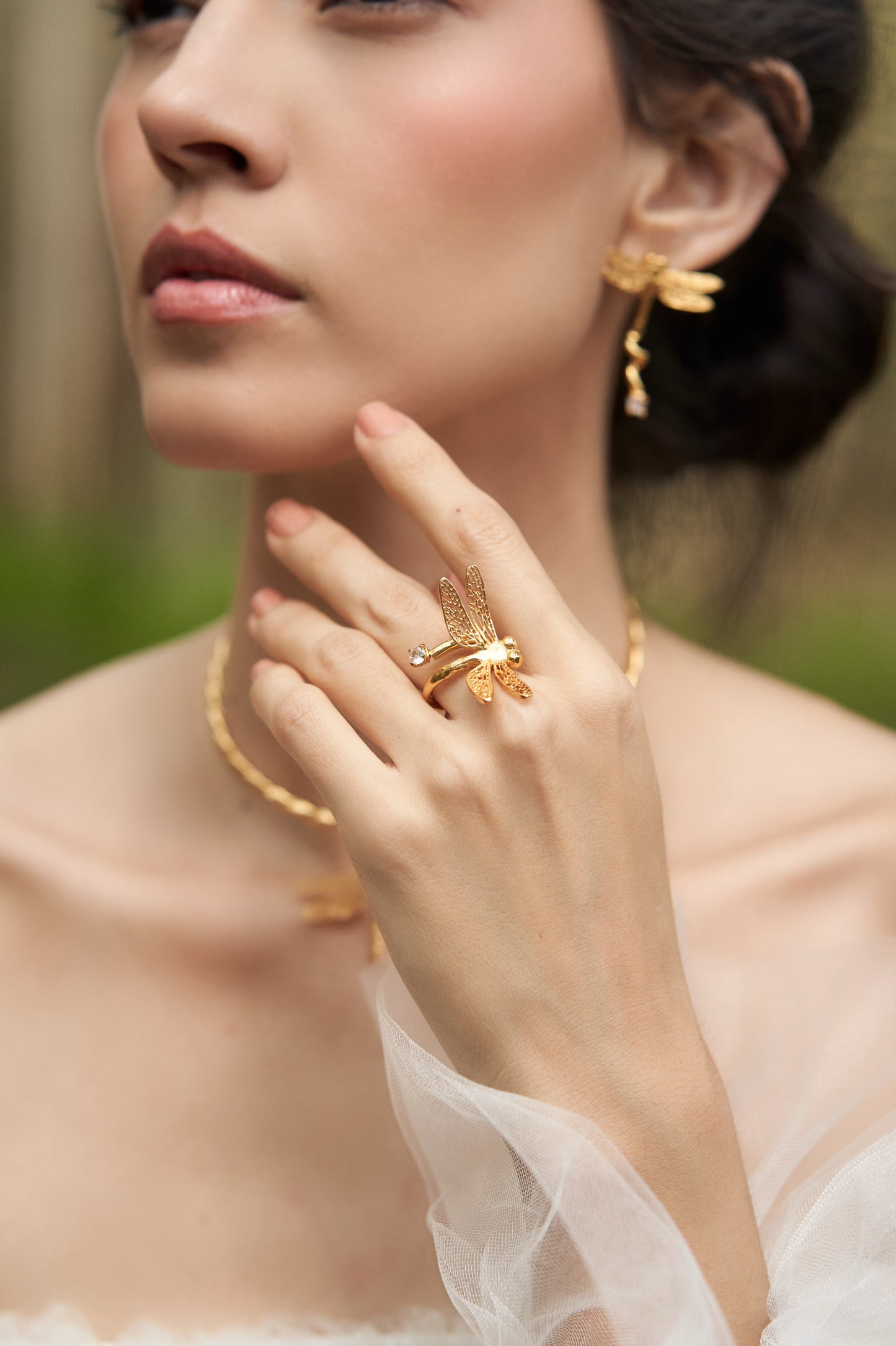 Anillo libélula