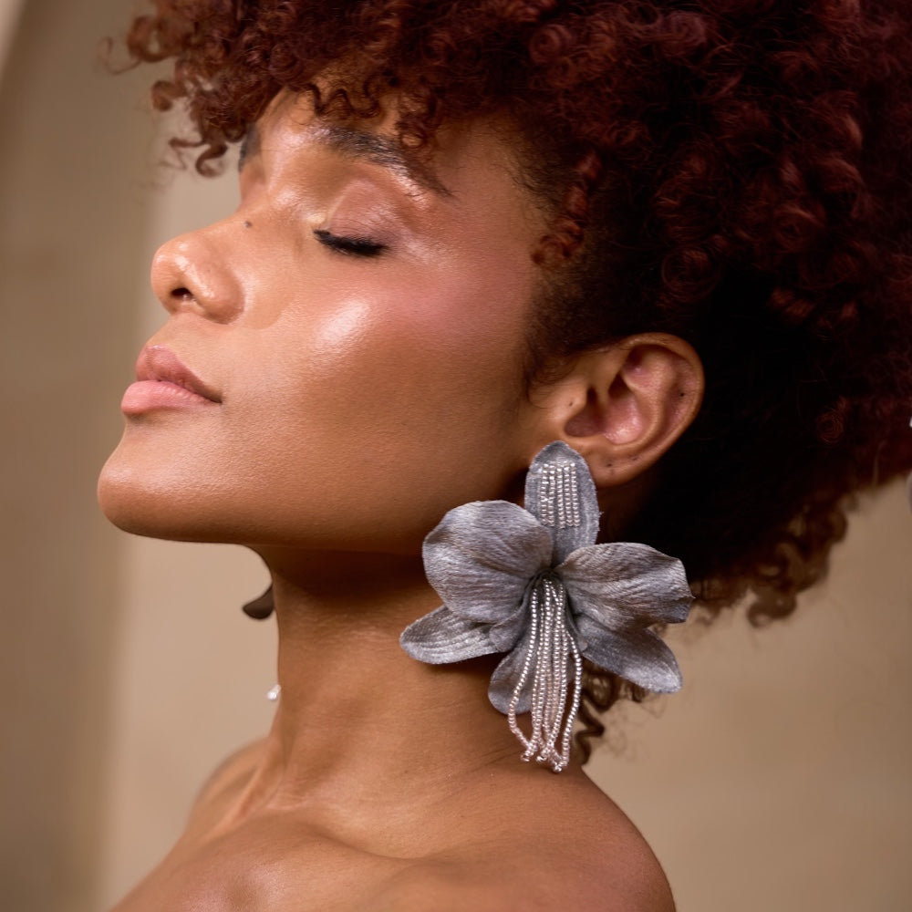Aretes Orquídea Alma Topos
