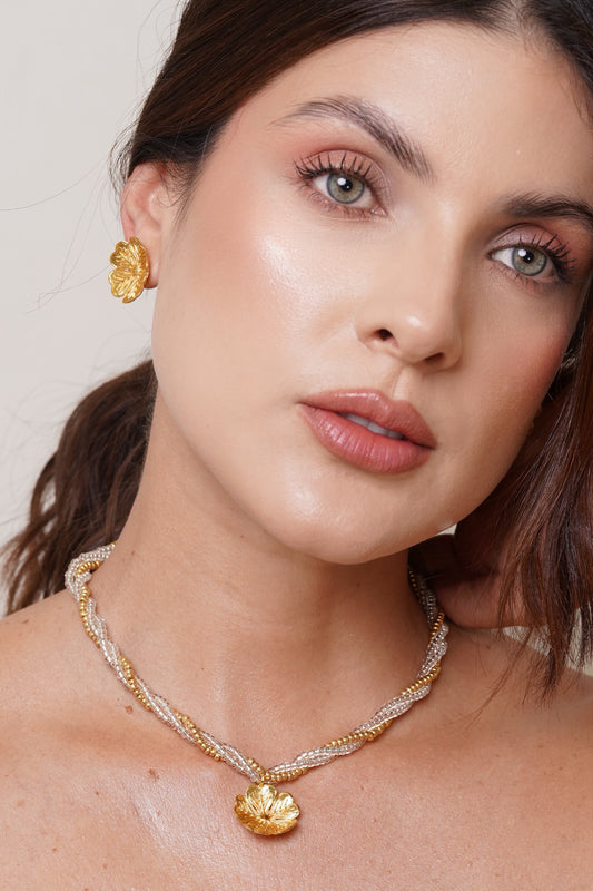 Collar trébol