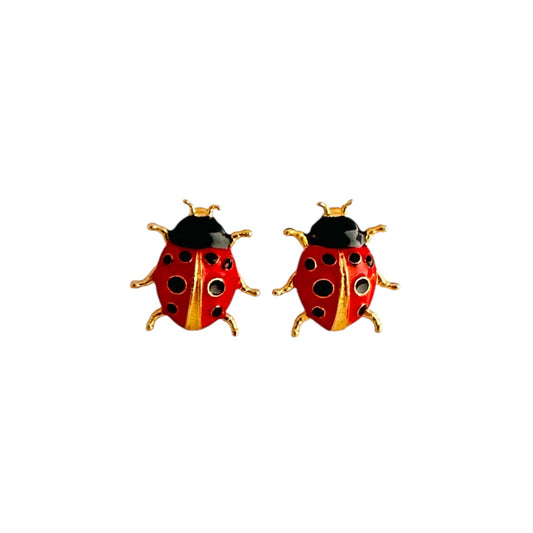 Aretes mariquita
